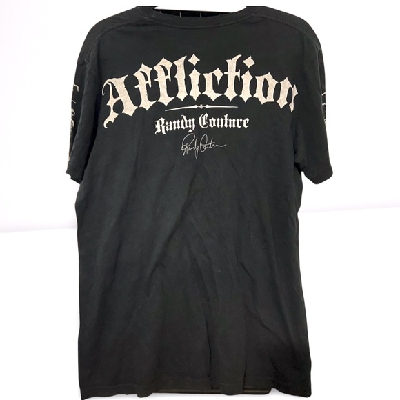 Vintage Affliction Signature Series UFC Star Randy “The Natural” Couture T-shirt - Picture 2 of 4